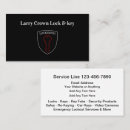 Search for locksmith business cards Security