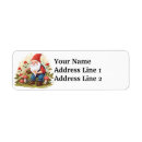 Search for gnomes return address labels Mushroom