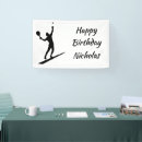 Search for tennis banners Birthday