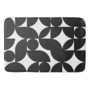 Search for black and white abstract bath mats Modern