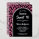 Search for foil print invitations Leopard