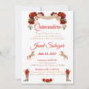 Search for charro birthday invitations Red