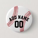 Search for baseball numbers badges Player