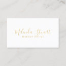 Search for white and gold business cards Elegant