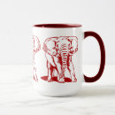 Search for red elephant mugs Elephants
