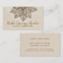 Search for reiki business cards Spiritual