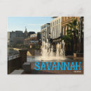 Search for savannah postcards Downtown