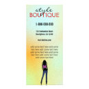 Search for shops rack cards Customer