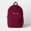 Search for name backpacks School