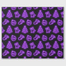 Search for purple christmas gift wrap Black