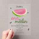 Search for summer 1st birthday invitations Watercolor