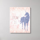 Search for purple unicorns canvas prints For kids