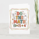 Search for funny math cards Back to school