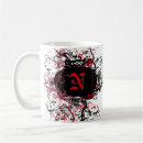Search for red damask mugs Modern