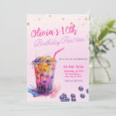 Search for boba invitations Pink