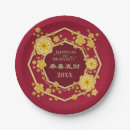 Search for chinese new year paper plates Lucky