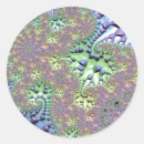 Search for rainbow fractal stickers Psychedelic