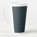 Search for black geometric pattern mugs Yellow