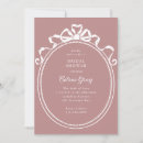 Search for victorian bridal shower invitations Elegant