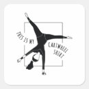 Search for funny gymnastics stickers Cartwheel