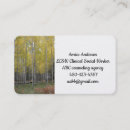 Search for aspen tree business cards Nature