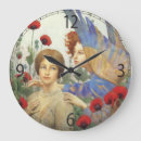 Search for vintage woman clocks Flower