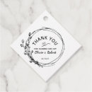 Search for rustic thank you wedding favour tags Simple