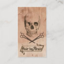Search for punk business cards Skull