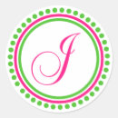 Search for pink j stickers Elegant