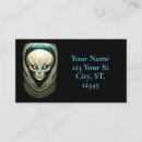 Search for galactic business cards Aliens