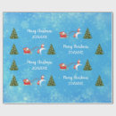 Search for unicorn santa wrapping paper For kids