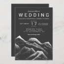 Search for watercolor mountains wedding invitations Typography