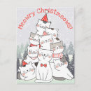 Search for christmas kitten postcards Meow