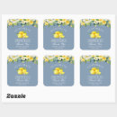 Search for yellow and grey wedding stickers Rustic