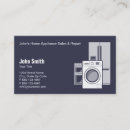 Search for appliance repair business cards Sales