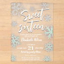 Search for acrylic sweet 16 invitations Unique