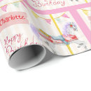 Search for add your name wrapping paper Cute