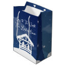 Search for religious gift bags Nativity scene