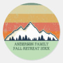 Search for vintage camping stickers Mountains