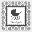 Search for damask baby shower stickers Classy