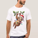 Search for sloth christmas tshirts Kawaii