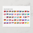 Search for country flag postcards Europe