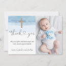 Search for boy baptism thank you cards Watercolor