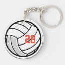 Search for volleyball team key rings Varsity