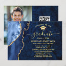 Search for marble graduation invitations Agate