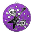 Search for rock music dartboards Skull