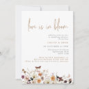 Search for love in bloom invitations Rustic