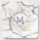 Search for grey marble coasters Gold