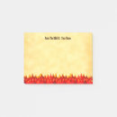 Search for flame post it notes Fire