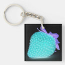 Search for neon blue key rings Black